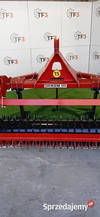 GŁĘBOSZ Strumyk 3zęby Wał Packer NOWY Maszyny rolnicze