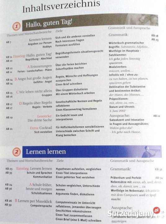 Język niemiecki Partnersprache 1 Ewa Brewińska lubelskie Chełm sprzedam