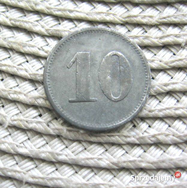 Token żeton 10 Werth Marke Numizmatyka Kalisz