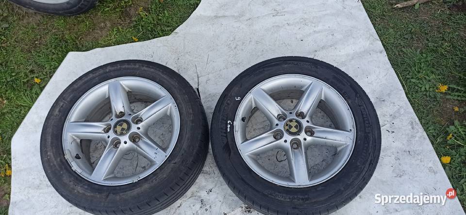 bmw e46 hankook 22550 R16 6mm 19r całoroczne aluminiowe Imielin sprzedam