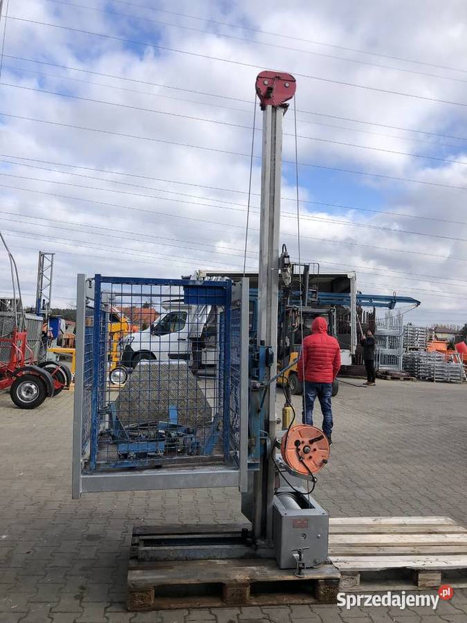 Winda budowlana wyciąg Steinweg Superlift 200 Rok produkcji 2000 wielkopolskie Ślesin