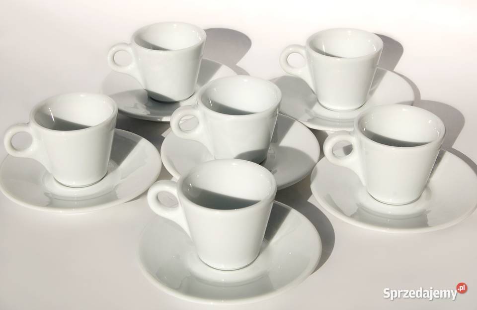 Komplet 6 filiżanek espresso Lavazza dAncap Lublin
