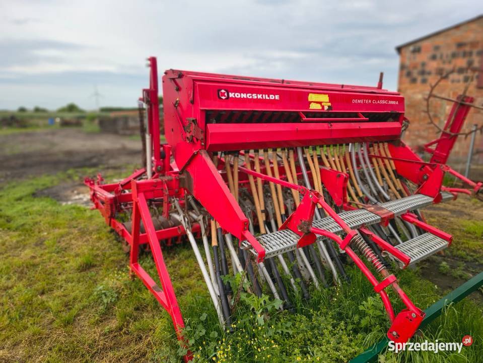 Agregat uprawowo siewny nadbudowy kongsilde