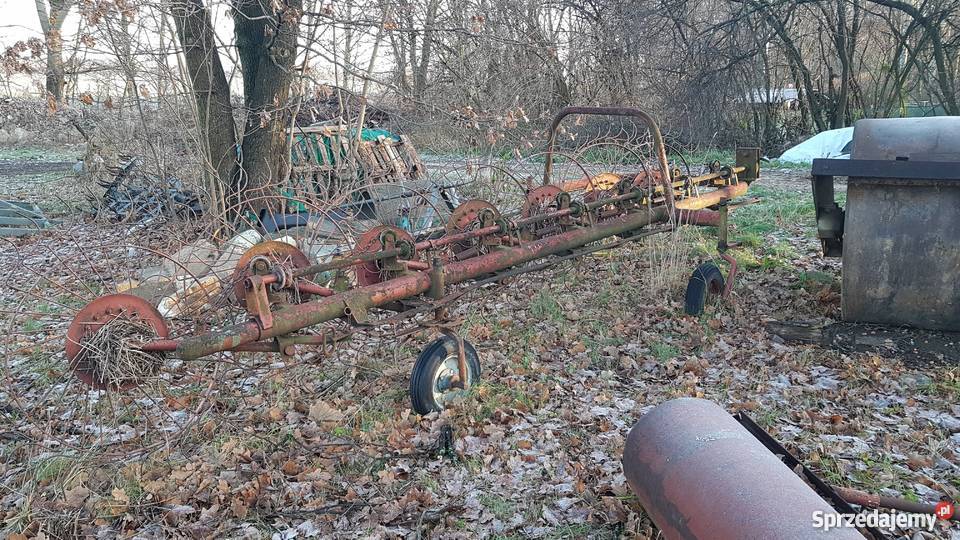Przetrząsacz zgrabiarka do siana nieuszkodzony