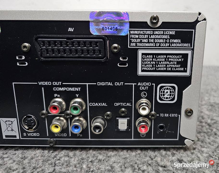 Odtwarzacz płyt Yamaha DVDE810 Pianocraft Odtwarzacze CD i MD Kraków sprzedam