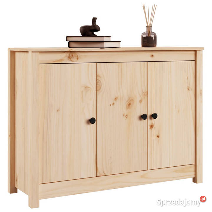 Szafka 100x35x74 lite drewno sosnowe WM814559 mazowieckie Warszawa