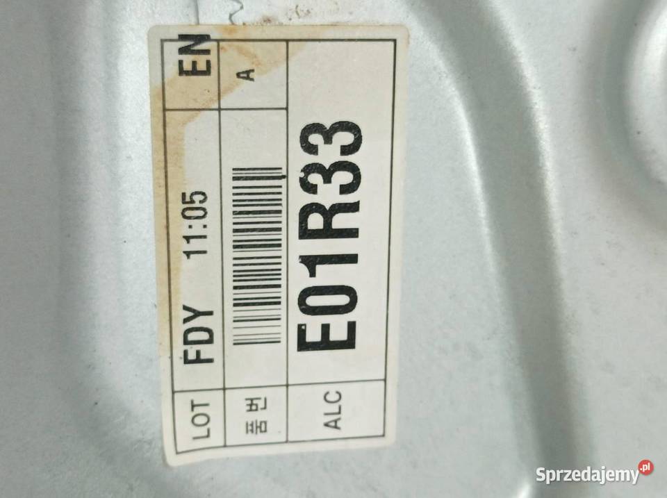 MECHANIZM SZYBY PRAWY PRZÓD E01R33 Hyundai ix55