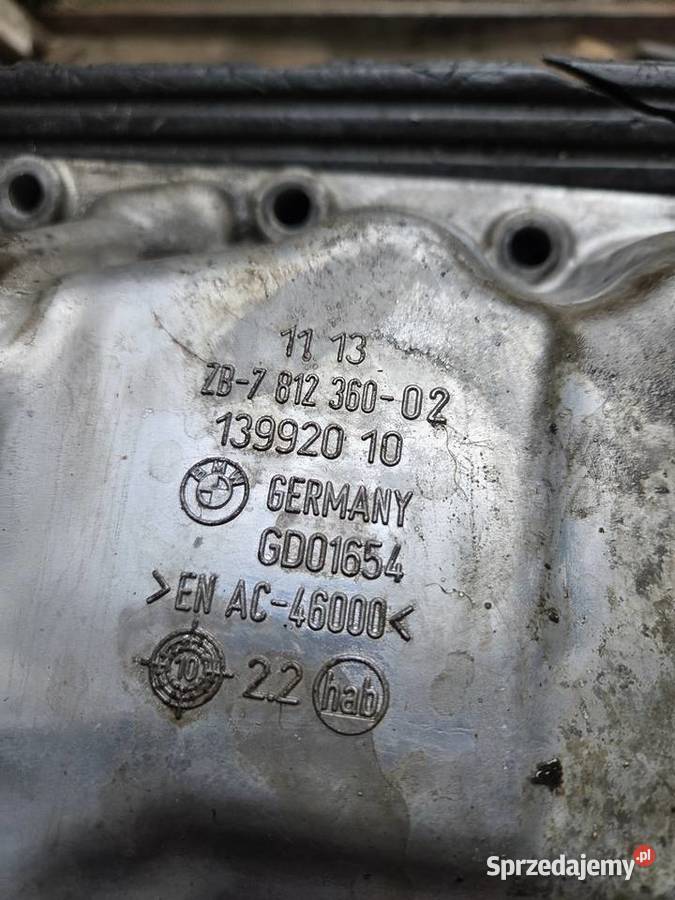 Miska oleju BMW 20 diesel n47 mazowieckie Łagów