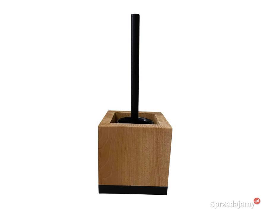 Szczotka do WC toaletowa drewniana LOFT buk