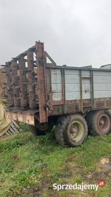 Rozrzutnik obornika Fortschritt T088 Ford Rozrzutniki obornika wielkopolskie Września
