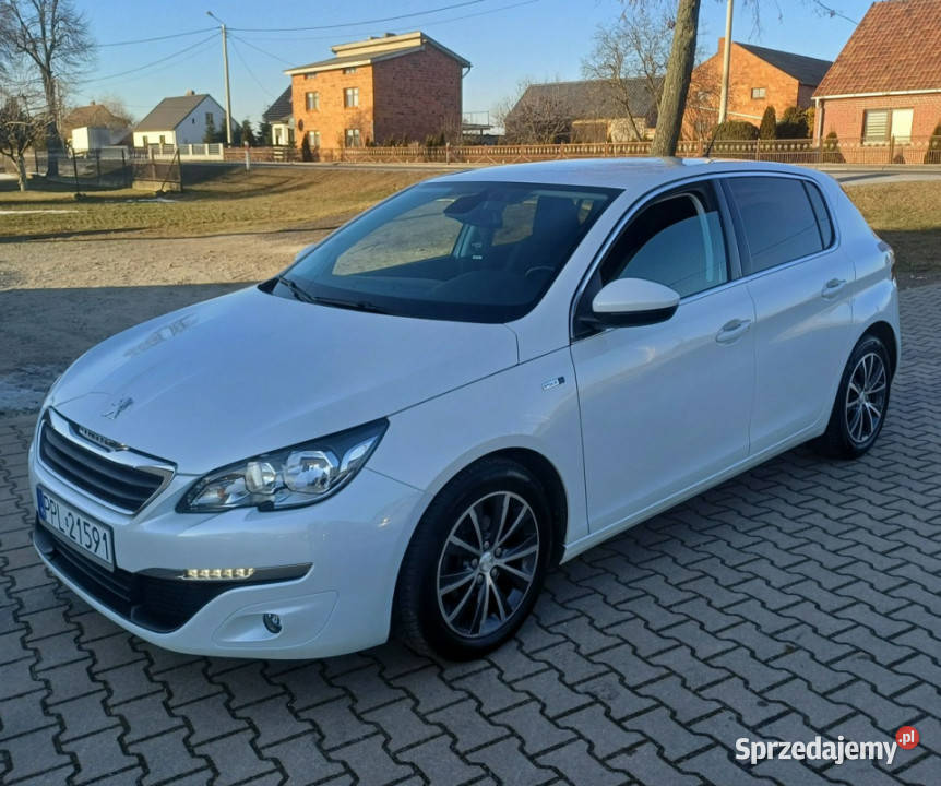 Peugeot 308 STYLE Navi Parktronic Klimatronic T9 biały 308 Suchorzew