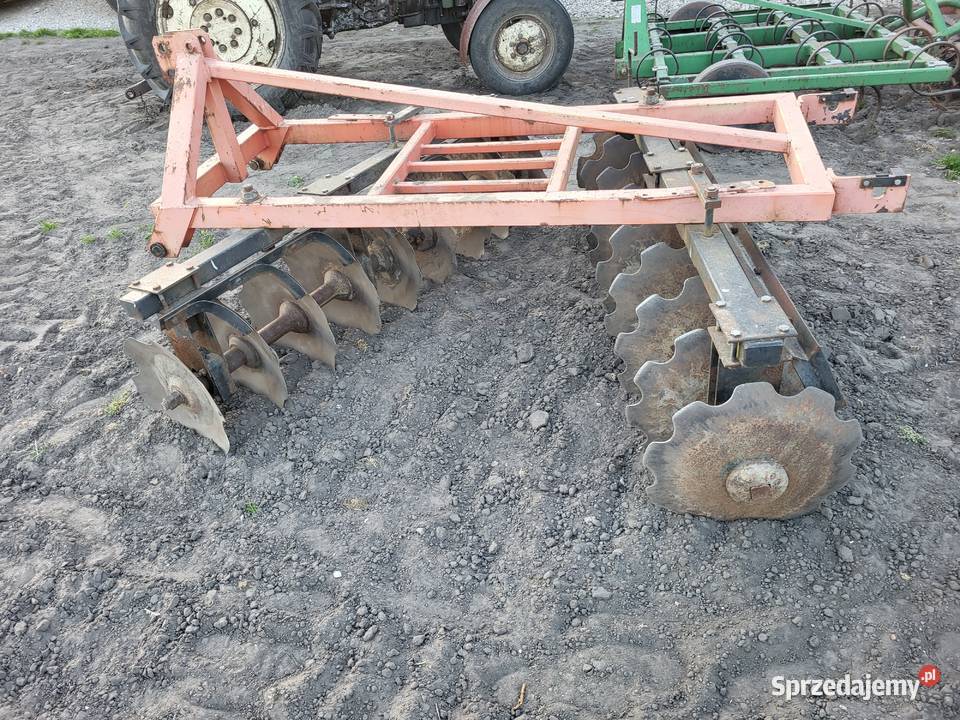 Talerzówka 2x9 talerzy likwidacja nieuszkodzony Miedniewice