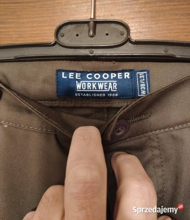 Spodnie męskie Lee Cooper typ Cargo nowe W38 L31 małopolskie Kraków