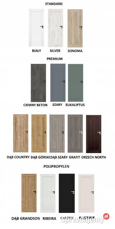 Solidne Drzwi wewnętrzne ELEGANCE POLSKI Poznań