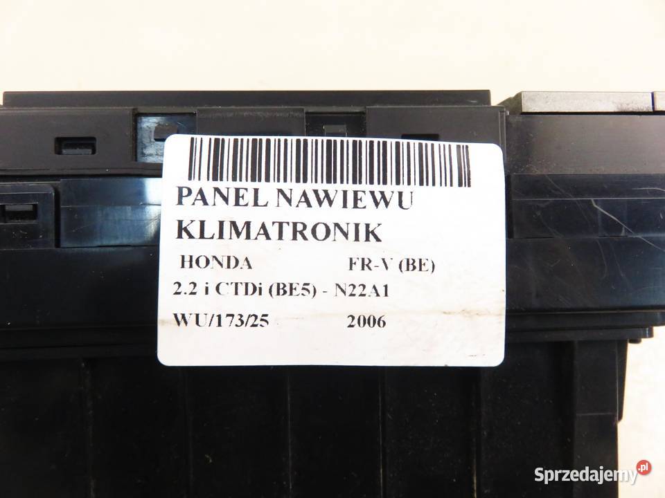 KLIMATRONIK HONDA FRV 79600SJHG41