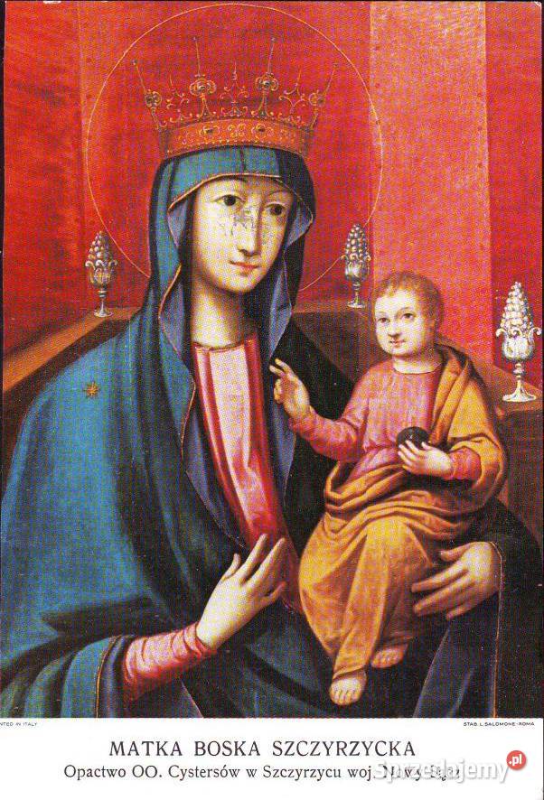 KPocztSzczyrzyc widok na klaszOO Cystersów śląskie Gliwice