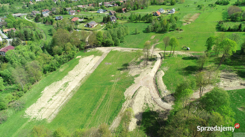 sprzedaży działki 835m2 Sucha Beskidzka Sucha Sprzedaż