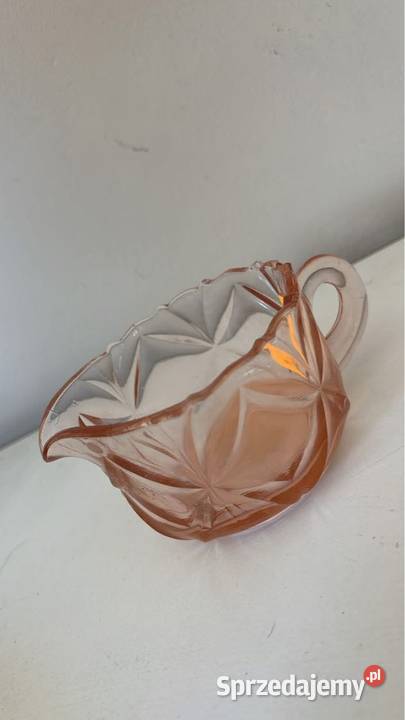 Mlecznik Rozalinowe szkło Gdańsk