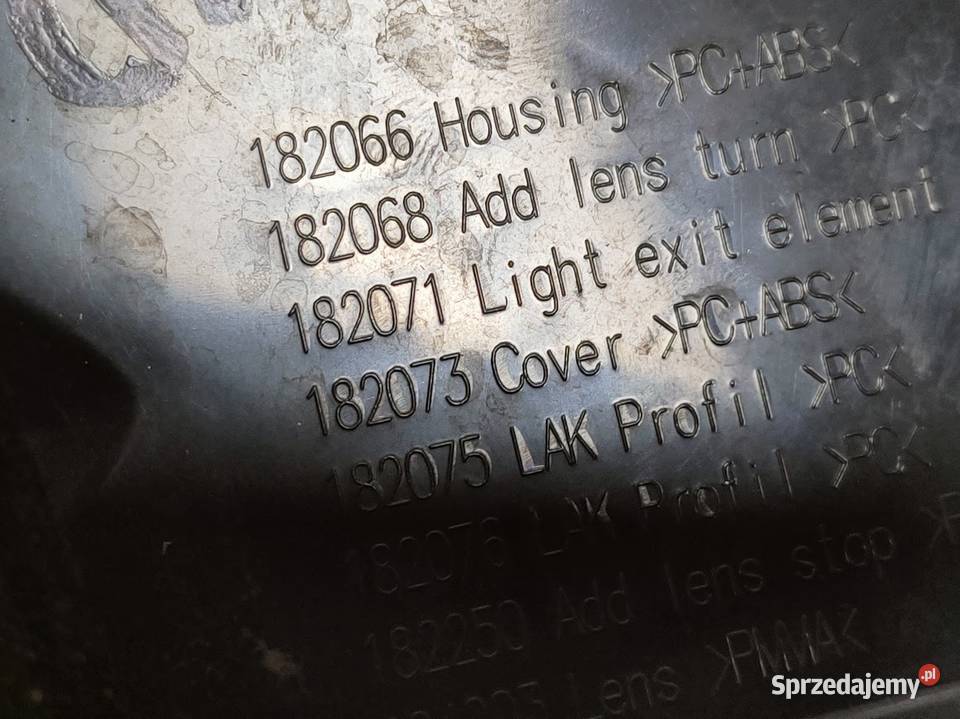 Lampa Tylna Lewa BMW X6 E71 Lift 7295001