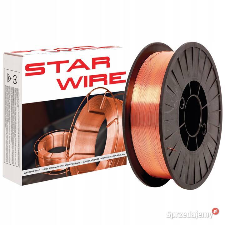 Drut spawalniczy DO MIGOMATU Star Wire 08 mm 5 Targanice