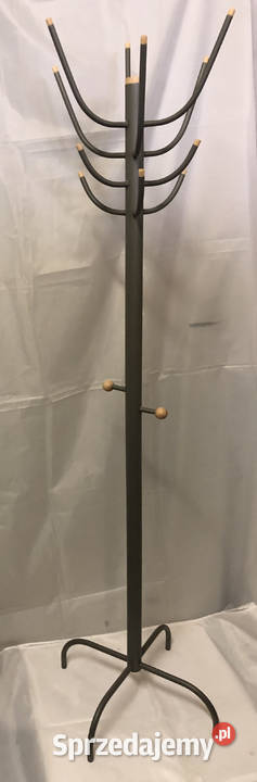 Stabilny wieszak do płaszczy stojący przedpokój Poznań