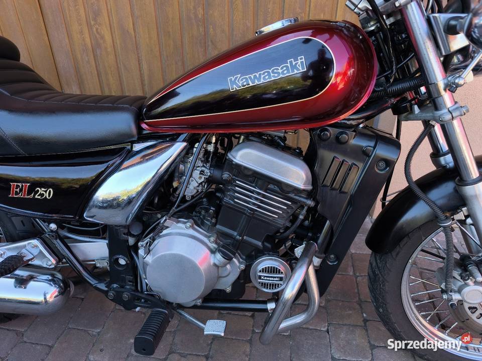 Kawasaki EL 250 Eliminator 93r 8 TUV z Niemiec łańcuch warmińsko-mazurskie Iława