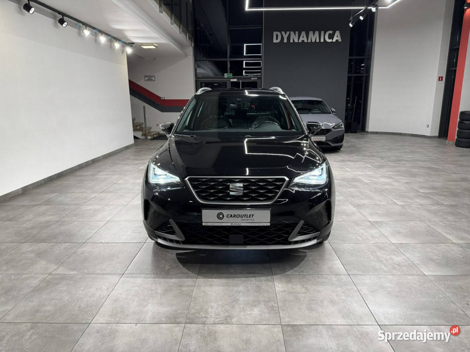 Seat Arona VAT 23 FR 10TSI 110 M6 2022 r salon wielofunkcyjna kierownica Arona Myślenice