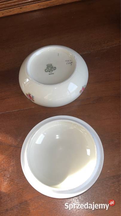 Puzderko Ilmenau Germany Porcelanę ecru z Gdańsk