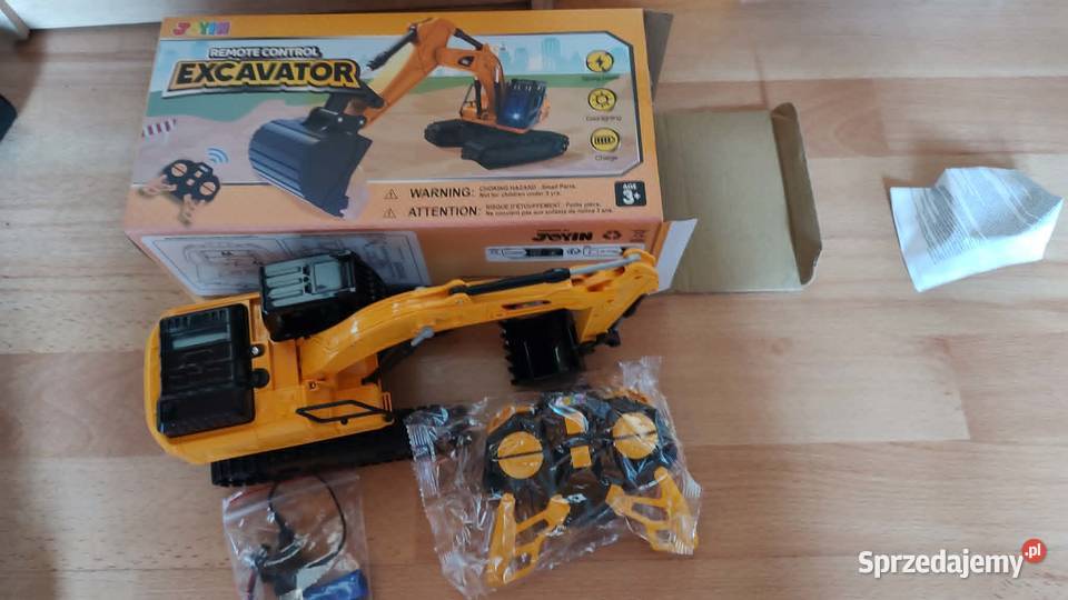 zdalnie sterowana koparka marki Joyin z pilotem Książ Wielkopolski