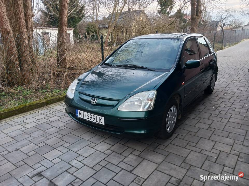 HONDA CIVIC VII 14 16V Benzyna 5D Czujniki Łochów sprzedam