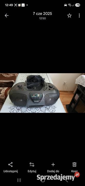 Radio odtwarzacz CD Sony Busko-Zdrój