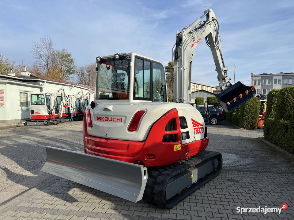 Koparka Takeuchi TB370 CV 7 ton wyprzedaż Maszyny budowlane śląskie Bielsko-Biała sprzedam