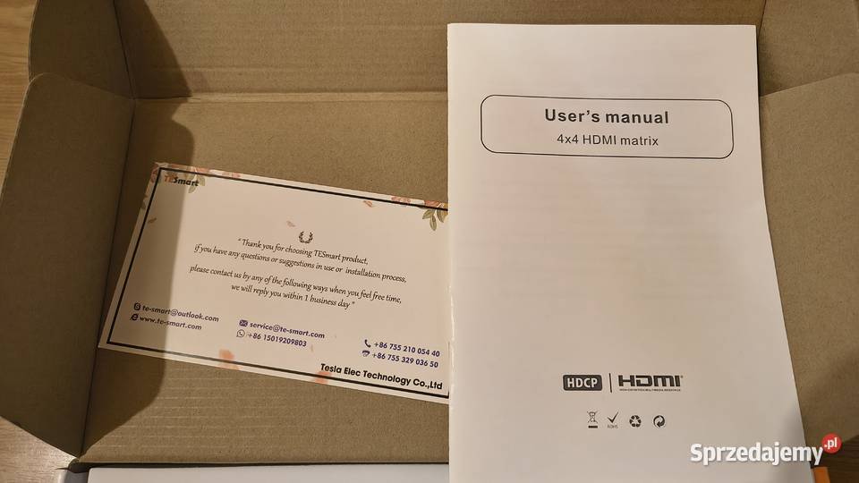Przełącznik Matryca HDMI Tesmart Wola Radziszowska