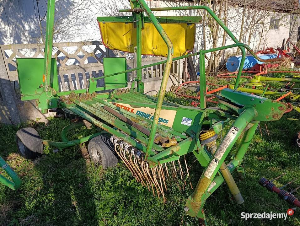 Przewracarka Claas Deutz fahr zgrabiarka Zgrabiarki i przetrząsacze Rolnictwo mazowieckie Rawica Nowa