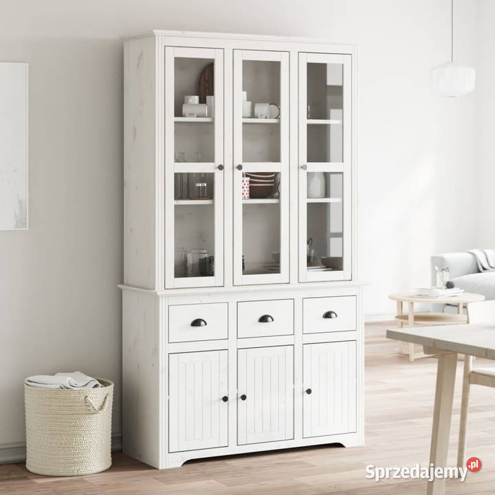 Kredens BODO biały 1155x43x2005 lite drewno Warszawa