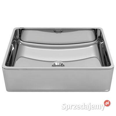 vidaXL Umywalka 41x30x12 ceramiczna