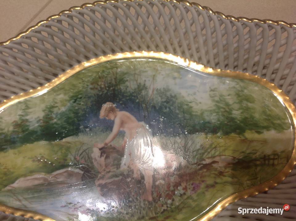 Patera Stara Fransuska Porcelana Betoule Legrand Ceramika i szkło Nowa Sól