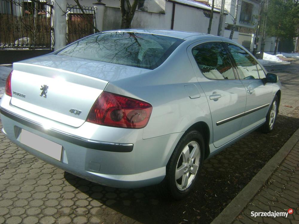 peugeot 407 Anglik 2008r manualna Warszawa