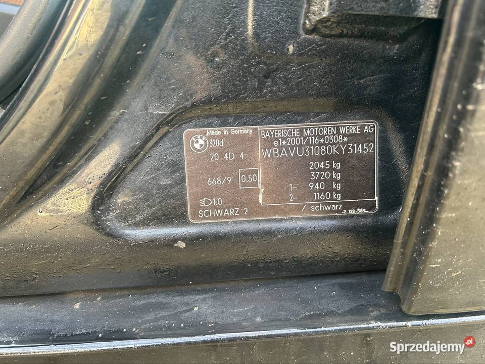 Bmw e91 320D 163 manual navi podgrzewane fotele Żagań