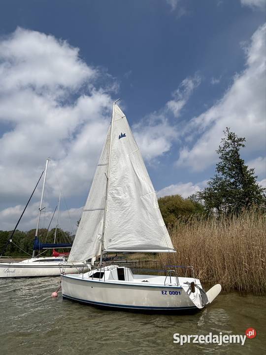 Jacht Micro Flyer 585 komplet z przyczepą super Żeglarstwo