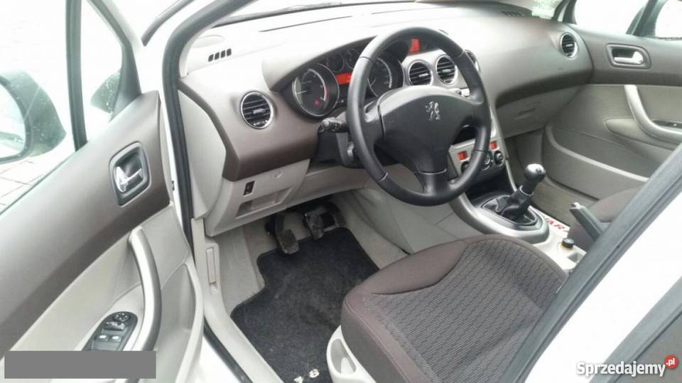 Na sprzedaż nieuszkodzony Peugeot 308 bialy Rybnik