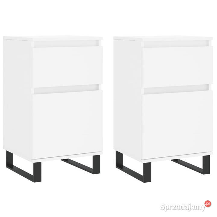 Szafki 2 białe 40x35x70 materiał drewnopochodny Warszawa sprzedam
