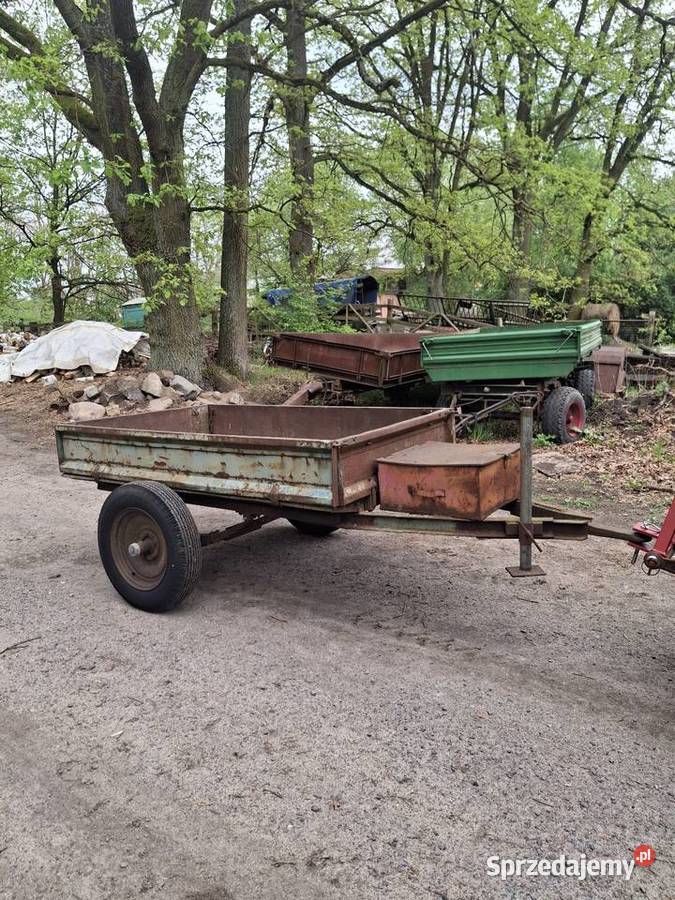 Przyczepka jednoosiowa do traktorka 200x125 Krosno Odrzańskie