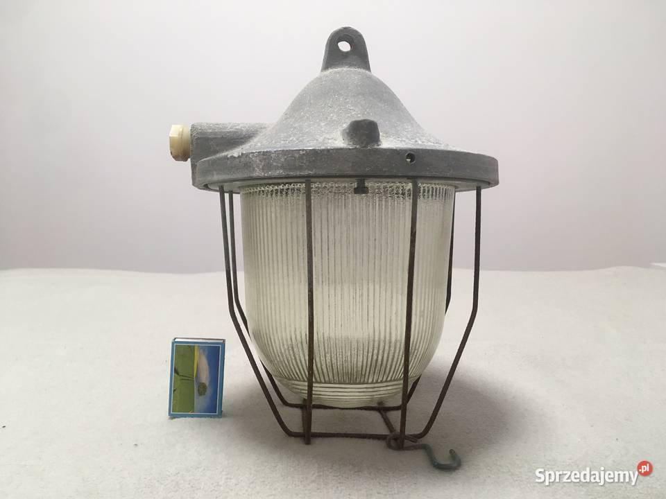 PRL loft industrial vintage lampa wisząca Nowa Kołobrzeg sprzedam