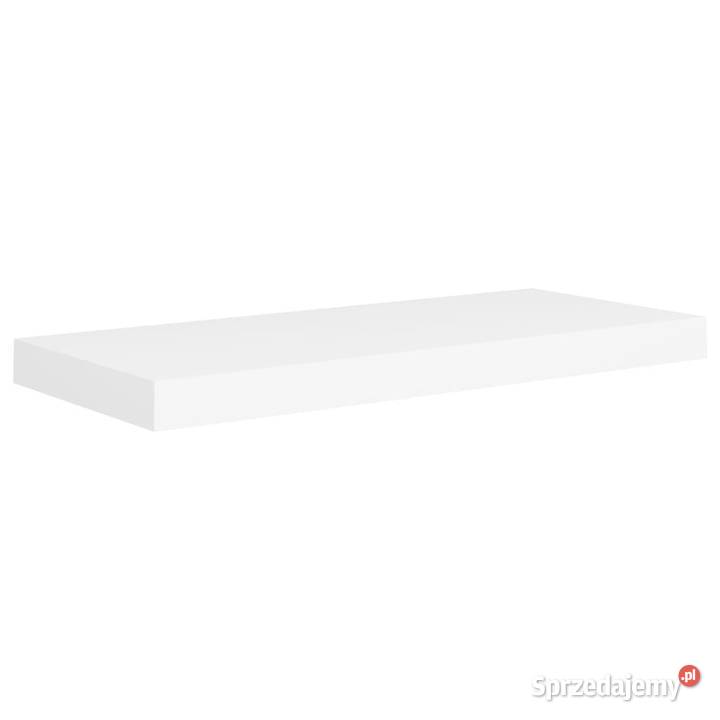 Półki ścienne 4 białe 60x235x38 MDF WM323813 Warszawa sprzedam