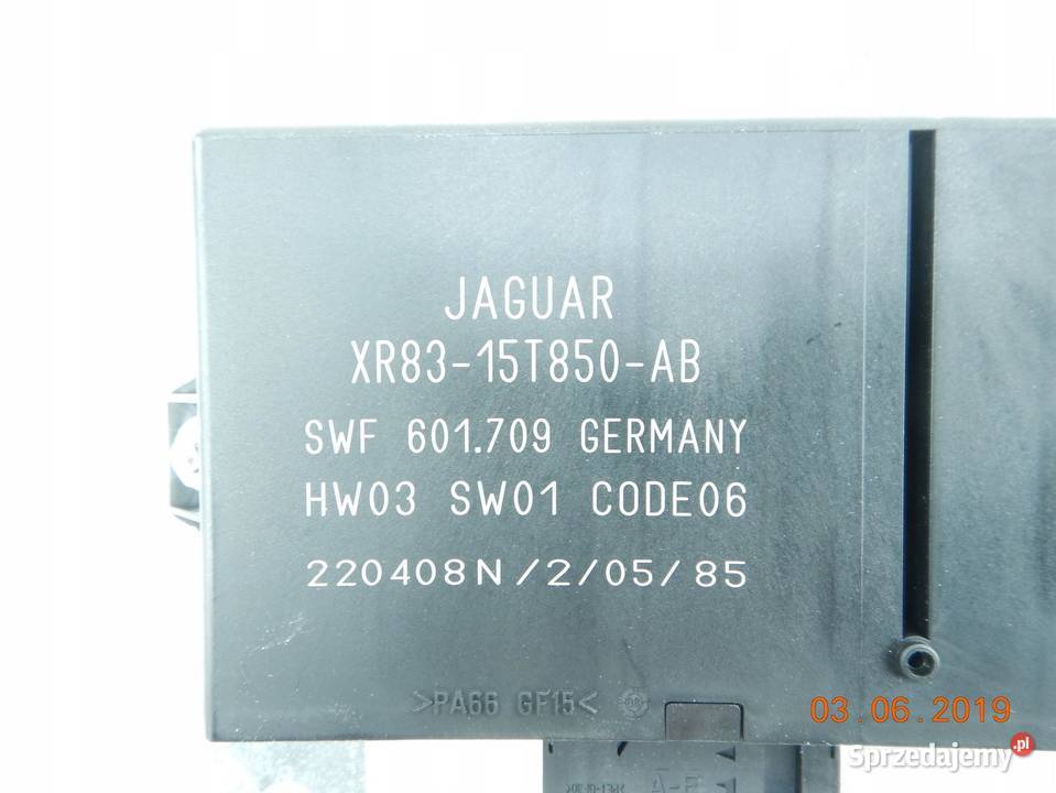 MODUŁ CZUJNIKÓW PARKOWANIA TYŁ JAGUAR STYPE 0001 sprzedam