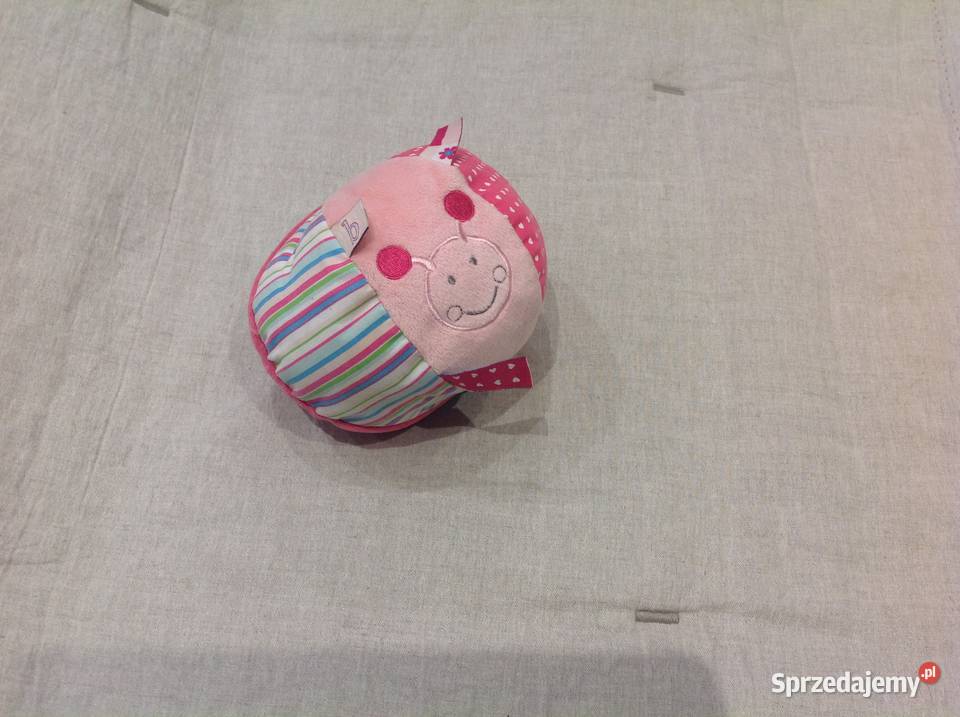 Piłka kolorowa pluszowa z dzwoneczkiem 16 Nowa Sól