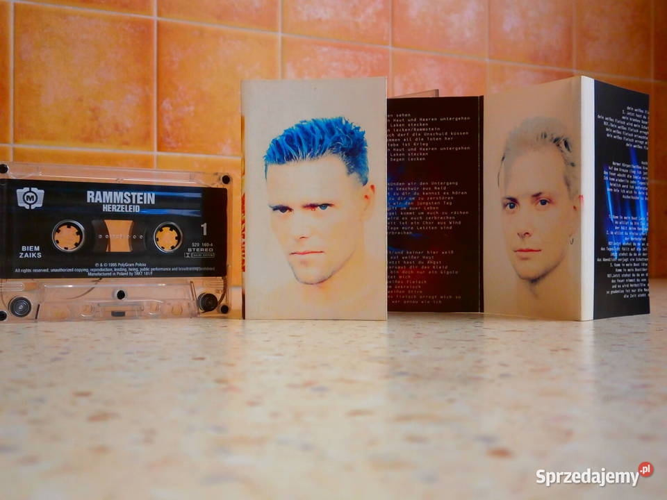 Kaseta audio Rammstein Herzeleid dobra kaseta Płyty i kasety Łódź
