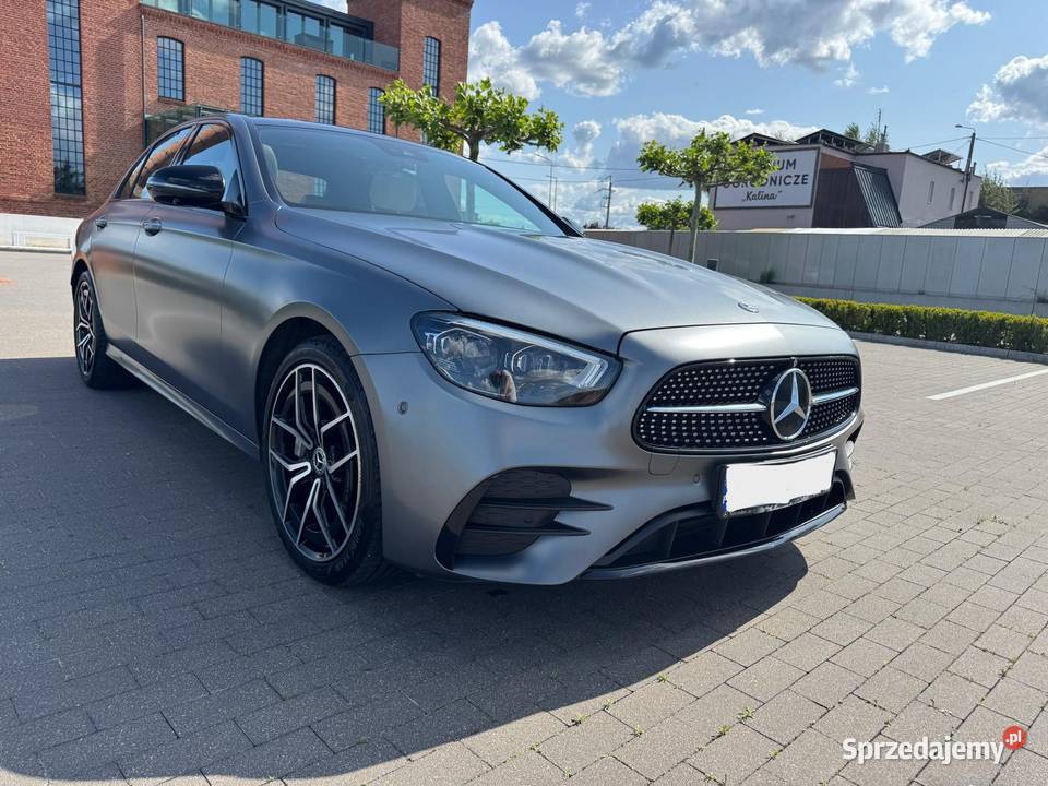 MercedesBenz Klasa E 400 d 4MATIC 330 2021 sprzedam