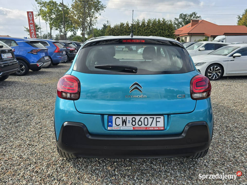 Citroen C3 12 Benzyna 83 nowy Salon Polska wielofunkcyjna kierownica Włocławek
